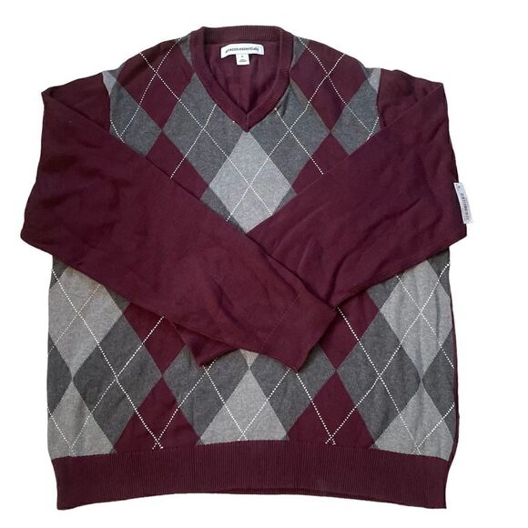 NWT Amazon Essentials Men's V-Neck Sweater - Picture 10 of 11
